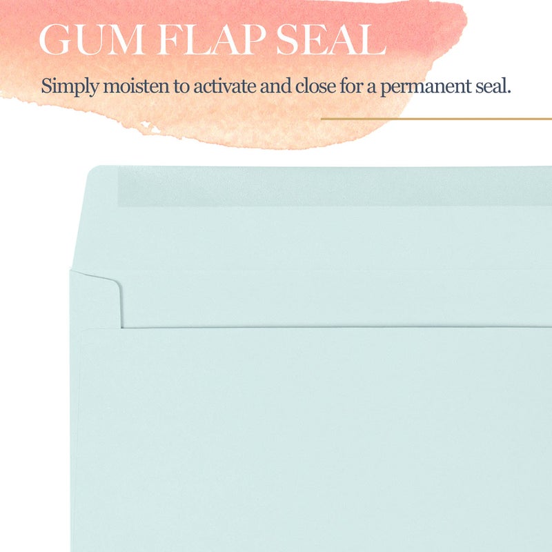 MATICAN Invitation Envelopes, 120-Pack 4x6 Envelopes for Invitations, Pastel Colored Envelopes, A4, 4 1/4 x 6 1/4 Inches, 6 Colors - Image 5